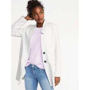 Soft-Brushed Button-Front Coat for Women